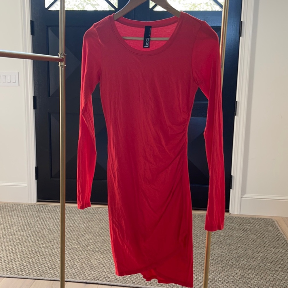 Red Bobi dress